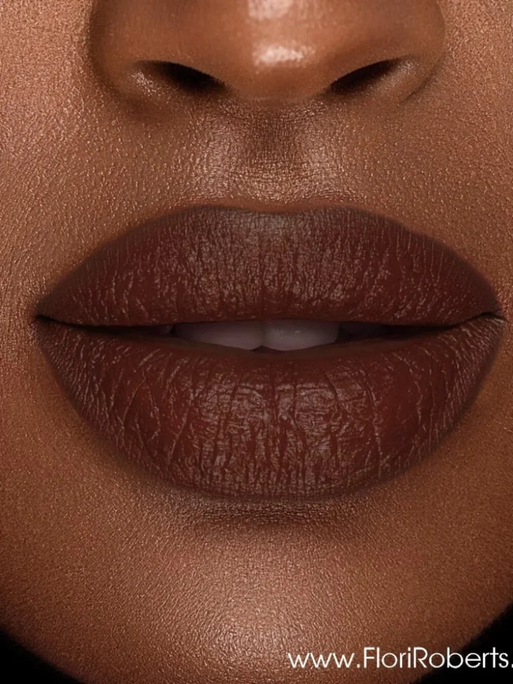 Flori Roberts Walnut Luxury Demi-Matte Lipstick